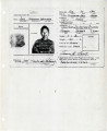 Alien Registration Identification Card