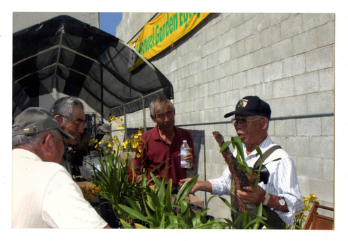 Cymbidium Club at an annual garden equipment show