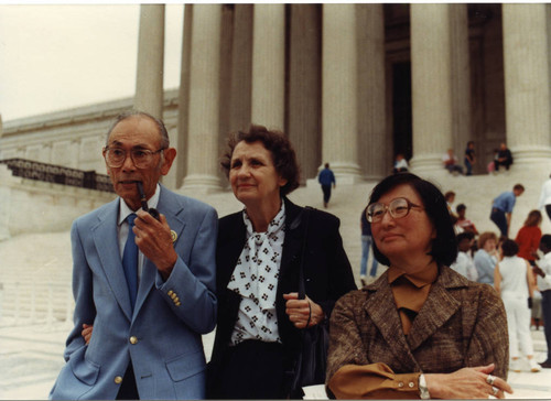 Fred and Kathryn Korematsu and Chizu Omori