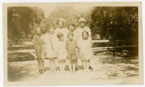 Children in park