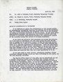 Weekly trend report from J. R. [Ralph] McFarling, Community Analyst, Granada (Amache) to Dr. John Harold Provinse and Dr. Edward H. Spicer, War Relocation Authority, April 20, 1945