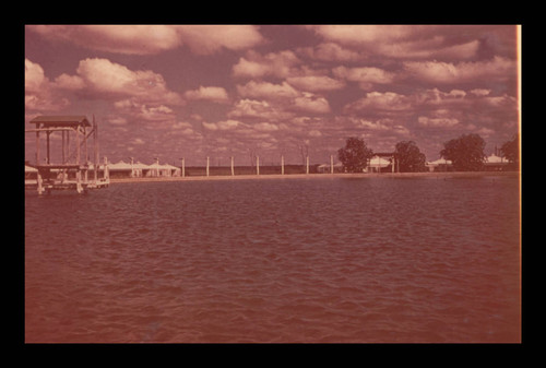 Swimming pool at Crystal City Department of Justice Internment Camp