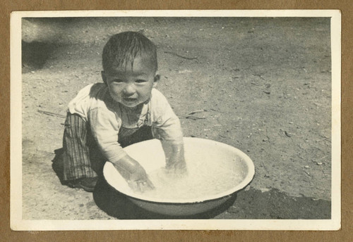 Japanese Peruvian young child