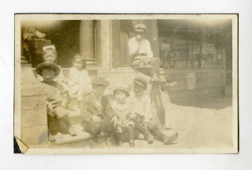 Japanese American children including Tatsuo, Nakao, and Tomiko