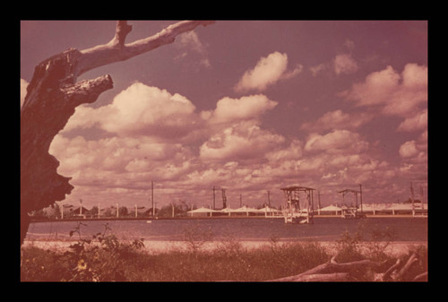 Swimming pool at Crystal City Department of Justice Internment Camp