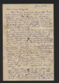 Letter from Mary Kuwabara to Mrs. Waegell, June 8, 1942