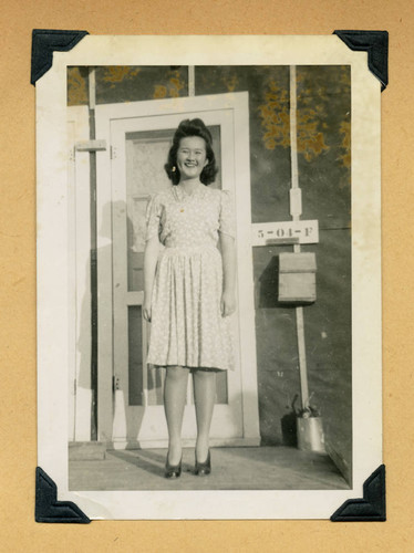 Nisei woman at Jerome camp