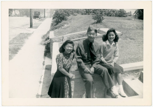 Amy Yoshinaga, Jimmy Gozawa, and Aiko Herzig Yoshinaga