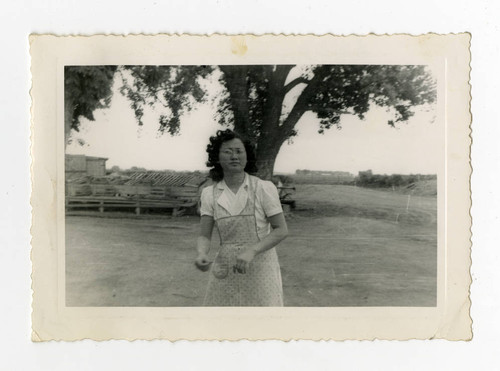 Mess hall worker in Jerome camp