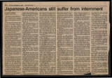 Japanese-Americans still suffer from internment