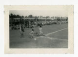 Baseball game in Jerome camp