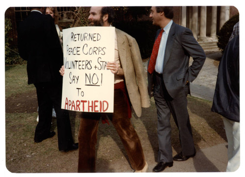 Anti-apartheid demonstration