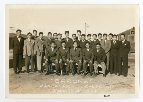 Barons, Manzanar, California, January 4, 1944