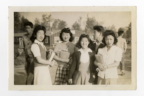 High school students in Jerome camp