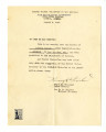 Letter from Henry C. Freeland, Leave Officer for L. H. Bennett, Project Director, Gila River Project, War Relocation Authority, United States Department of the Interior, August 6, 1945
