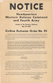 State of California [Civilian Exclusion Order No. 93], northwest Sacramento County