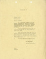 Letter from [John Victor Carson], Dominguez Estate Company to Mrs. M. Miyakawa, Gila River Incarceration Camp, February 12, 1943