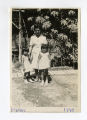 Yukie Masukawa and her children at the Poston camp