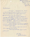 Letter from Yoshiko Kuwahara to Mr. [John Victor] Carson, and statement by [John] Victor Carson, August 20, 1942