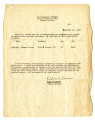 Letter from Robert A. Allison, Project Director, Jerome Relocation Center, War Relocation Authority, February 22, 1944