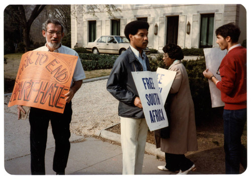 Anti-apartheid demonstration