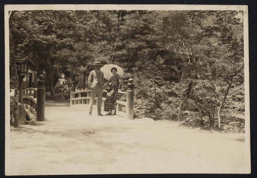 Man and woman in Japan