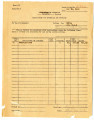 Requisition for materials and supplies, Form 272, Form WRA-7, Shirley E. Wells