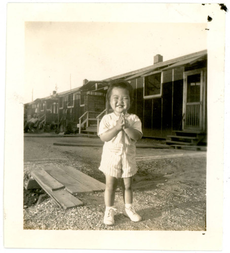 Gerrie Miyazaki at incarceration camp