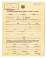 Statement of United States citizen of Japanese ancestry, DSS form 304A, Nobuo Naohara