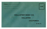 Hollister Seed CO