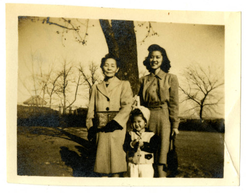 Shigeru Yoshinaga, Aiko Herzig Yoshinaga, and Gerrie Miyazaki