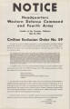 State of California [Civilian Exclusion Order No. 59], south Orange County and north San Diego County