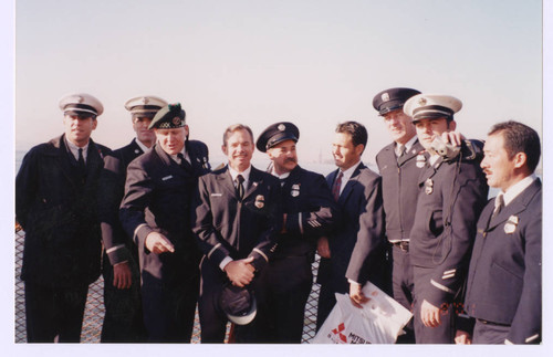 Group photo of firefighters