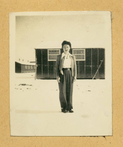 Nisei woman at Jerome camp