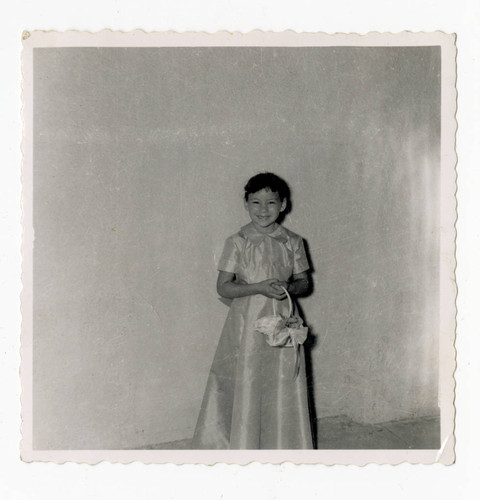 Flower girl at Florence Sumire and Robert Griffen's wedding