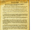 Text of address by Dillon S. Myer, Director of the War Relocation Authority, over the National Broadcasting Company network, 1943 July 15