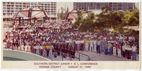 Southern District Junior Young Buddhist League conference 1980