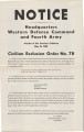 State of California [Civilian Exclusion Order No. 78], northwest Yolo County