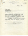 Letter from the Dominguez Estate Co. to Mr. George H. Hand, Dominguez Water Co. January 17, 1925