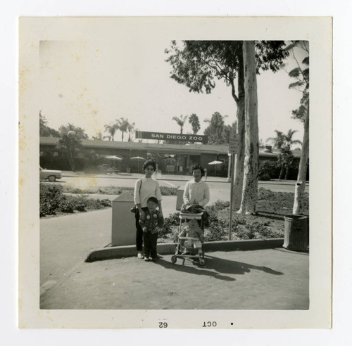 Takahashi family at the San Diego zoo