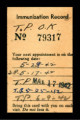 Immunization record