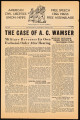 American Civil Liberties Union news, vol. 8, no. 8 (August, 1943)