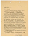 Letter from Tsuneo Iwata to Mr. Harry L. Villinger, April 14, 1942