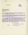 Letter from Dominguez Estate Company (noted as land of Maria de los Reyes D. de Francis) to Mr. [George] Toshiro Kuritani, February 12, 1924 Labeled "Copy."