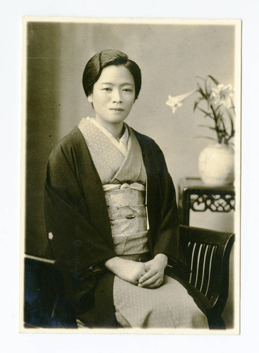 Japanese immigrant woman