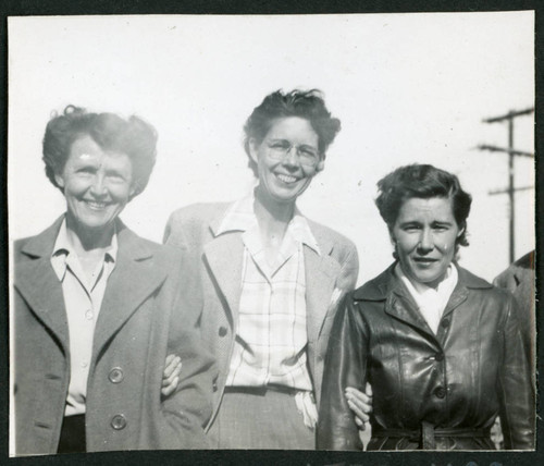 Photograph of women at Manzanar
