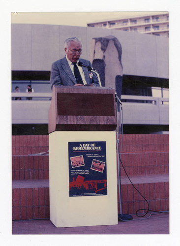 George Ogawa at 1984 Day of Remembrance