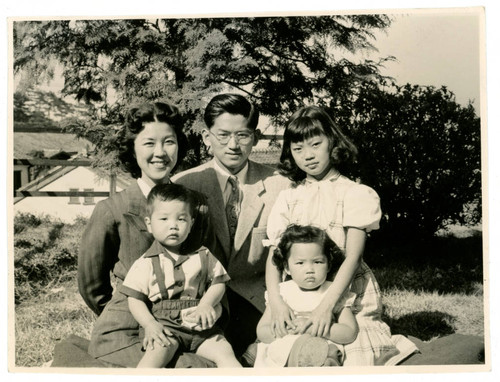 Aiko Herzig Yoshinaga and family