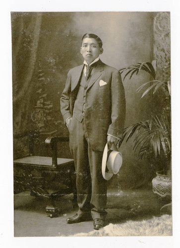 Japanese immigrant man