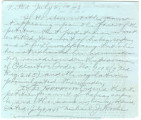 Handwritten note by Judge Michael J. Roche